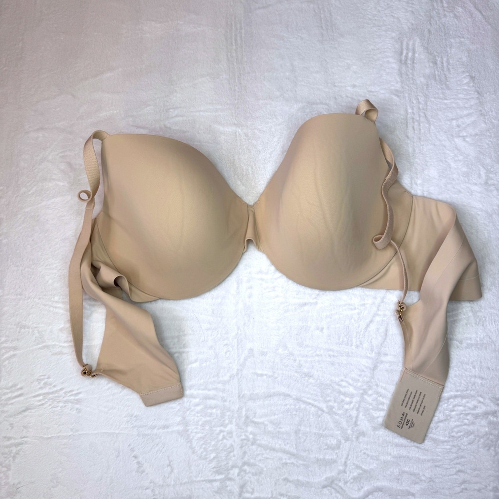 Soma Bra Perfect Coverage Underwire‎ 42C Beige Women